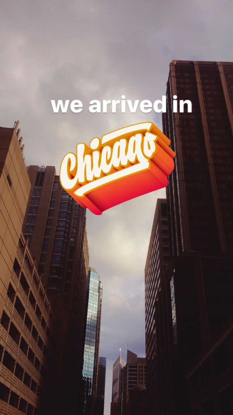 chicago arrived
